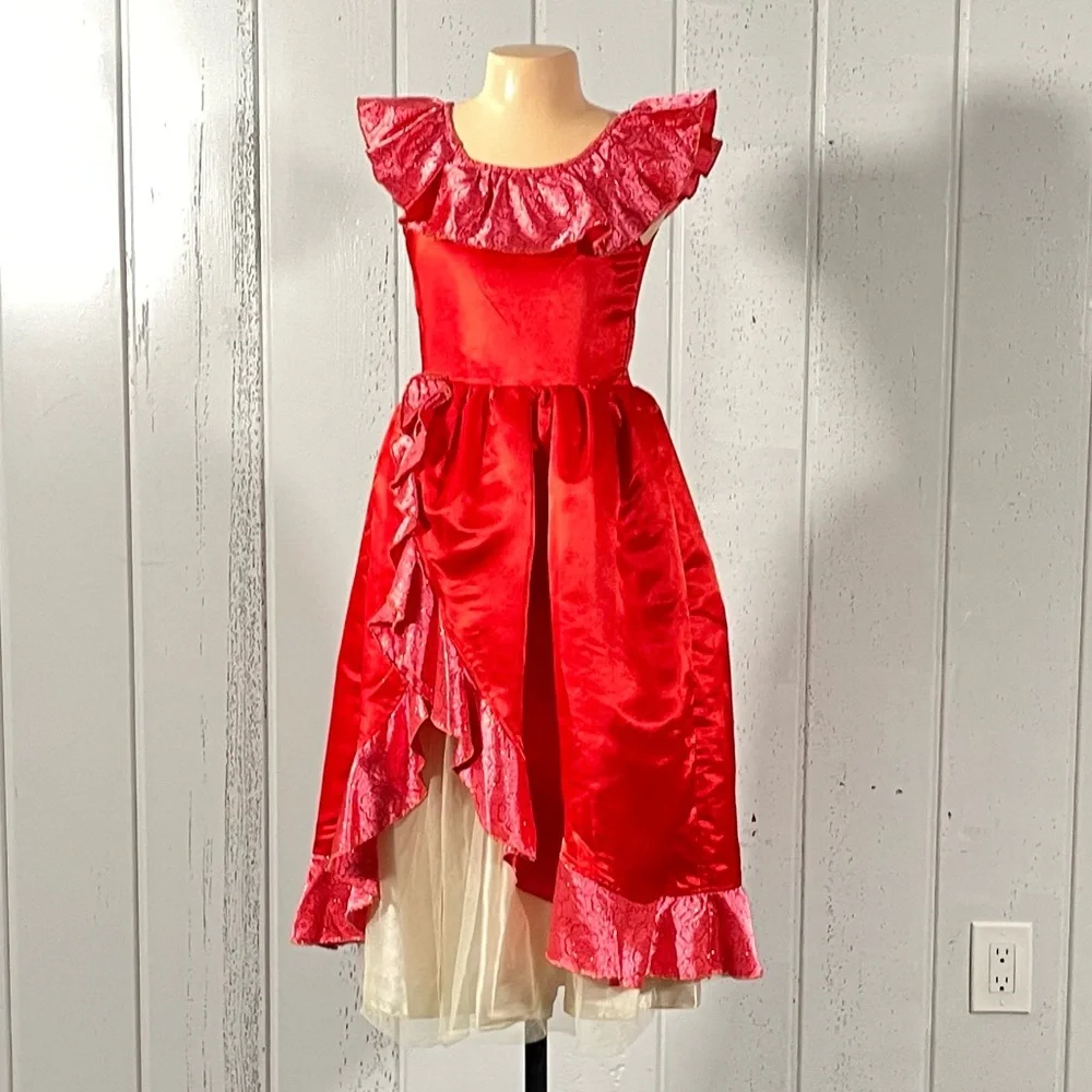 ***Disney Girl's  Princess Elena of Avalor  Halloween Costumes  Sz 7/8
